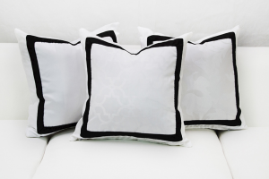 Black and White Accent Pillows