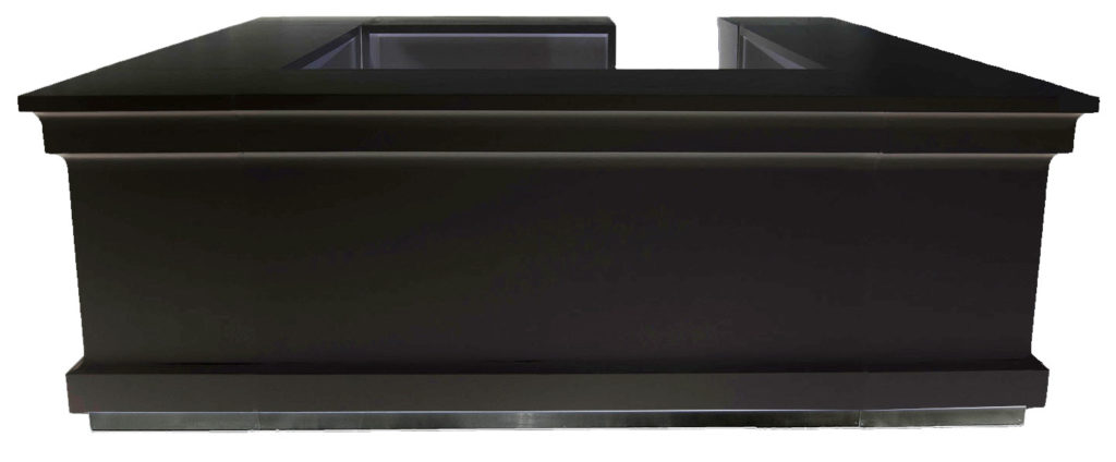 Jet Mini Bar Jet Bar Black Lacquer Square - DESIGNER8*