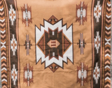 BOHO THROW BROWN