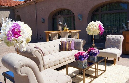 VIP lounge furniture rental